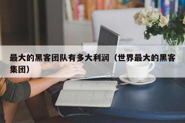 最大的黑客团队有多大利润（世界最大的黑客集团）